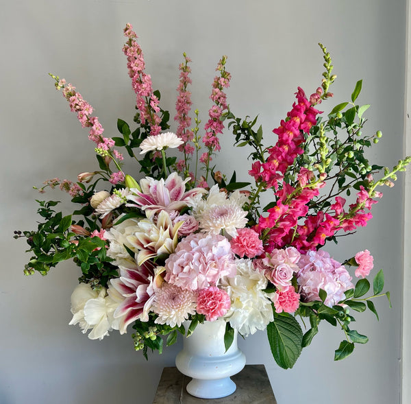 Pedestal Arrangements - Soft Pastels