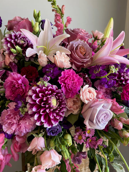 Casket Spray - Jewel Tones