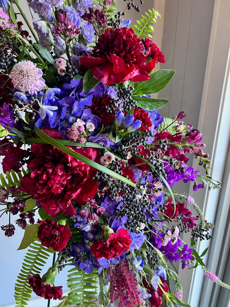 Standing Sprays - Jewel Tones