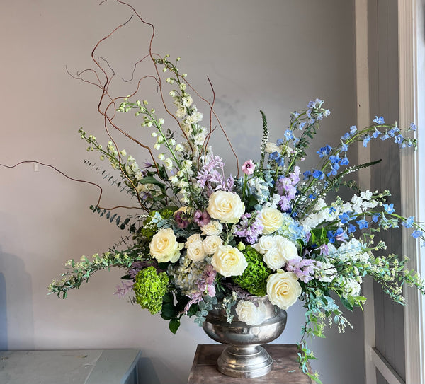 Pedestal Arrangements - Soft Pastels