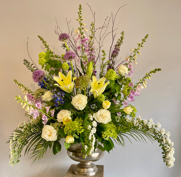 Pedestal Arrangements - Soft Pastels