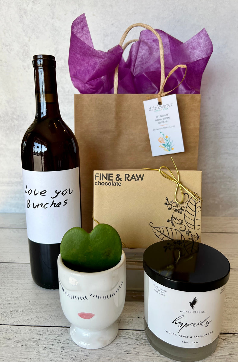 Wine Gift Bag – Drinkwater Flowers
