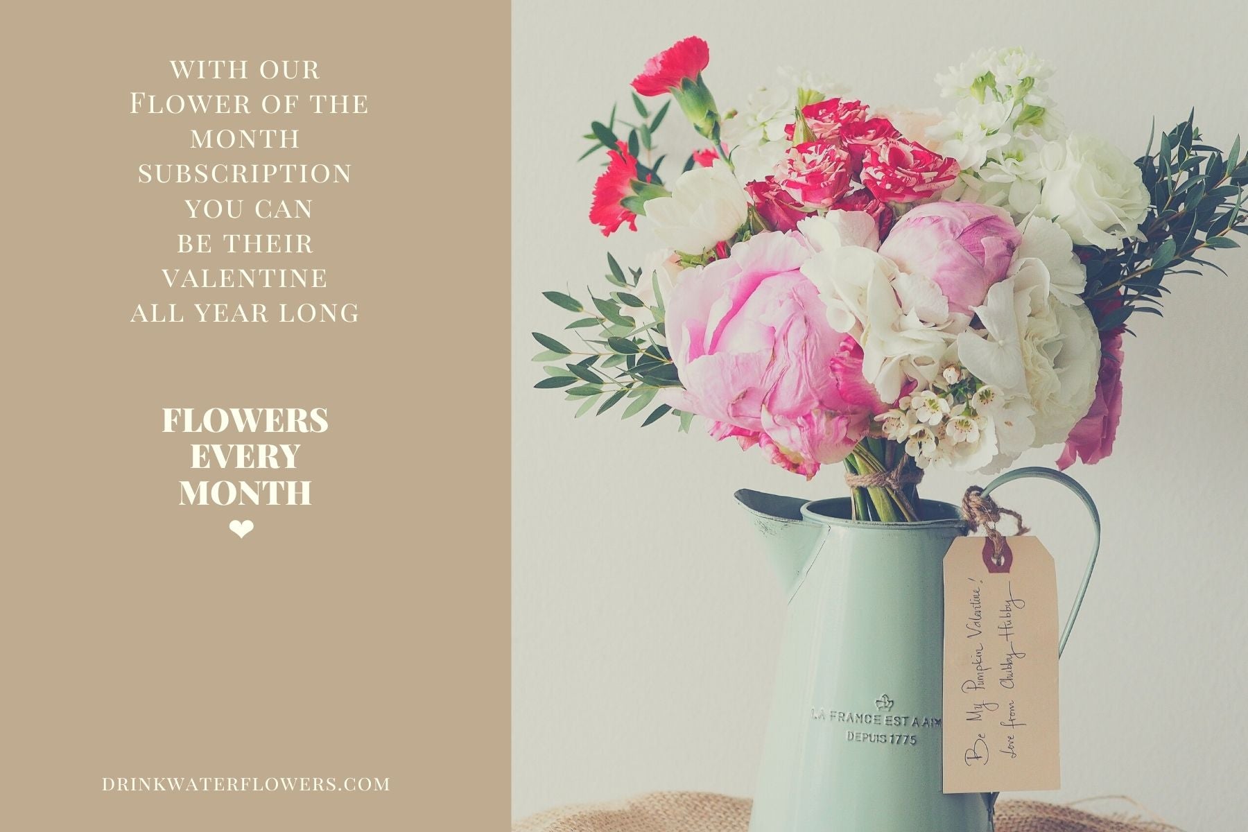 Flower of The Month Subscription