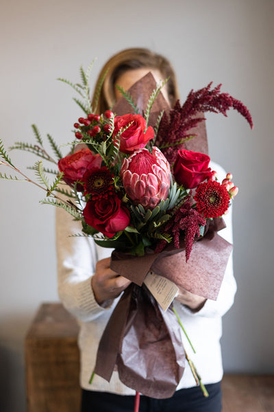Queen of Hearts - Rich Red Bouquet  - ❤️